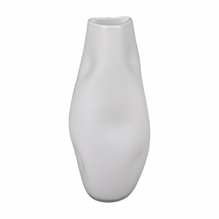 ELK SIGNATURE Dent Vase - Large White H0047-10985